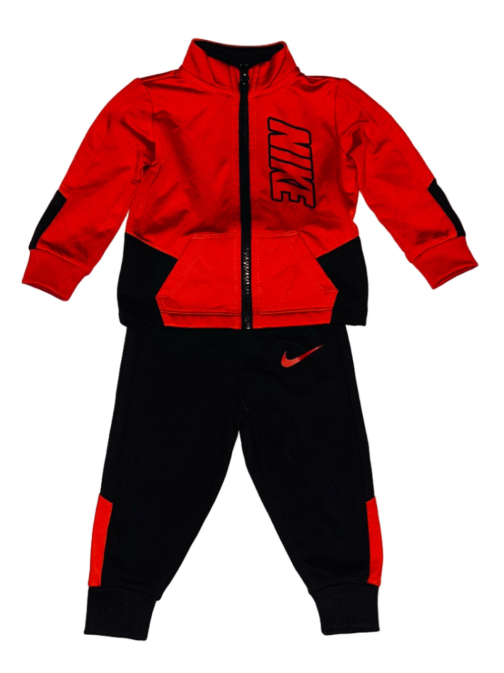 Baby Nike Tracksuit Set 12 Months Red and Black
